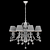 Provençal Style Chandelier Altalusse INL-6082P-8 3D model small image 3