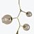 Branching Bubbles 15-Light Suspension 3D model small image 2