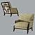 Classic Grayson Chair - Timeless Elegance 3D model small image 1