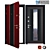 Intecron Premier Metal Door 3D model small image 1