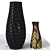 Elegant Set of Vases - Includes Tablecloth 3D model small image 3