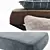 Neptune Alex Footstool - Stylish and Comfortable 3D model small image 2