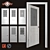 Chester Interior Doors by Vladimir Door Factory 3D model small image 2