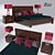 Solaris-Ritz Bed Set - Optimal Comfort for Luxurious Nights! 3D model small image 1