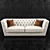 Luxury Chesterfield Sofa 3D model small image 1