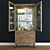 Versatile 7H Utility Credenza 3D model small image 1