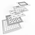  Vintage Classic Floor Tiles 3D model small image 2