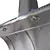 Sleek Stainless Steel Wall Hood: SMEG KSEP920X 3D model small image 2
