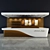Versatile Bar Counter for Retail Spaces 3D model small image 1