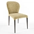 Elegant Astrid Chair by Porada 3D model small image 1