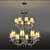 Sophisticated Le Notre Chandelier: Elegant 16 Light Fixture 3D model small image 2