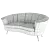 Elegant Treviso Divan 3D model small image 3