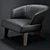 Luxurious Minotti Creed Large Armchair 3D model small image 1