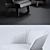 Luxurious Minotti Creed Large Armchair 3D model small image 3