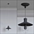 Industrial Loft Pendant Light 3D model small image 3