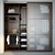 Elegant Asceta Wardrobe: Perfect Storage 3D model small image 1