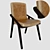 UV-Finished Lolita Chair 3D model small image 1