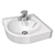 Architec Corner Washbasin - Sleek and Space-saving 3D model small image 1