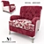Revival Armchair: Modern Elegance Meets Comfort 3D model small image 1