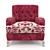 Revival Armchair: Modern Elegance Meets Comfort 3D model small image 2
