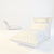Elegant Alberta Bellavita Armchair 3D model small image 2