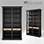 Full House 1BCBG015 Black - L.134*W.45*H.226 cm 3D model small image 2