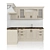 Timeless Elegance: Classic Kitchen 3D model small image 2