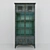 Turquoise Inside: Kiley Metal Locker Cabinet 3D model small image 1