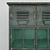 Turquoise Inside: Kiley Metal Locker Cabinet 3D model small image 2