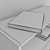Designer Plywood Rack 3D model small image 3