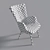 Featherston-inspired Contour Chair 3D model small image 3