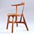 HENDRIX Chair: Handcrafted American Walnut Beauty 3D model small image 1