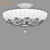Petalo Lightstar Ceiling Chandelier - Elegant and Versatile 3D model small image 3