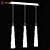 Petalo Lightstar Pendant - Elegant Lighting Fixture 3D model small image 1