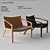 Sophisticated LINNA Chair 3D model small image 1