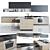 Sleek Scavolini Motus: Stylish & Versatile Kitchen 3D model small image 1