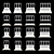 Modern Balcony Windows Set 3D model small image 1