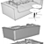Noe: Stylish and Sleek Sofa 3D model small image 3