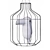 Golden Toucan Decor: Luxury Cage for Interior Design 3D model small image 3