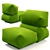 Cozy Corona Seat: Grapy GAN 3D model small image 1