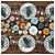 Elegant Tableware Set: Casa de Perrin 3D model small image 1