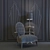 Elegant Christopher Guy Interior Set 3D model small image 2