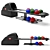 Bowling Ball Return System: Convenient and Reliable 3D model small image 1