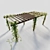 Ivy-Clad Pergola: Stunning Outdoor Accent 3D model small image 2