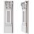 Elegant Carved Pilaster 3D model small image 1