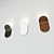 Sleek Aplik Wall Lamp 3D model small image 3