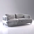 CozyMod Duffle: Versatile, Stylish Sofa 3D model small image 3