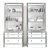 Pottery Barn Livingstone Wall Suite: 3D Elegance for Your Space 3D model small image 3