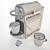 Nespresso Inissia: Exceptional Espresso Experience 3D model small image 3