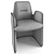 Elegant Poliform Guest Chair 3D model small image 2